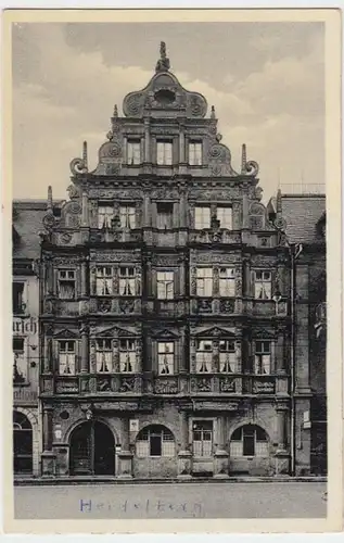 (7009) AK Heidelberg, Hotel zum Ritter, vor 1945