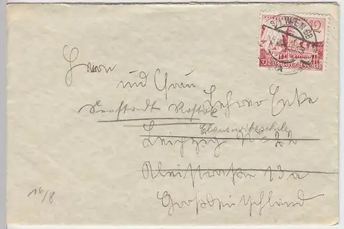 (B1266) Bedarfsbrief DR, 1940