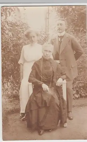(29698) Foto AK Personen im Freien, Gruppenbild 1913