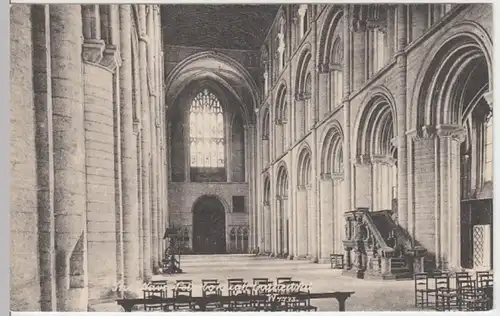 (8560) AK Peterborough, Cambridgeshire, Kathedrale, Inneres, vor 1945
