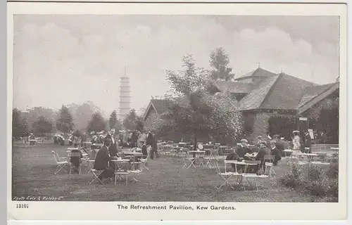 (53278) AK Kew Gardens, The Refreshment Pavillon, vor 1945