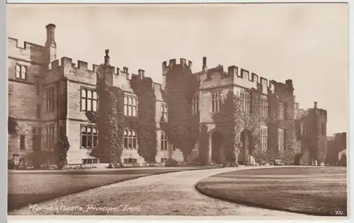 (11464) Foto AK Warwick, Schloss, vor 1945