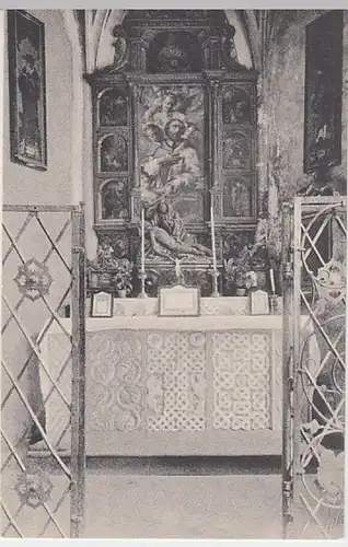 (23565) AK Chur, Kathedrale, Seitenaltar, vor 1945