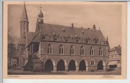 (97180) AK Goslar, Rathaus, vor 1945