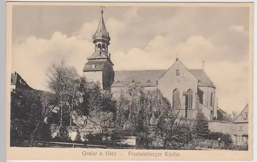 (97173) AK Goslar, Frankenberger Kirche, vor 1945