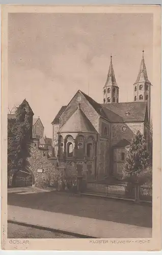 (81117) AK Goslar, Kloster Neuwerk, Kirche 1913