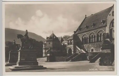 (72066) Foto AK Goslar, Kaiserpfalz, vor 1945