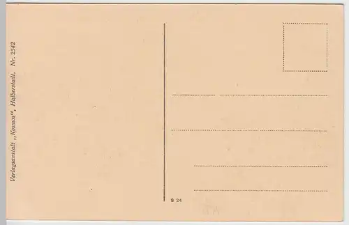 (47019) AK Goslar, Frankenberger Plan mit Kirche, vor 1945