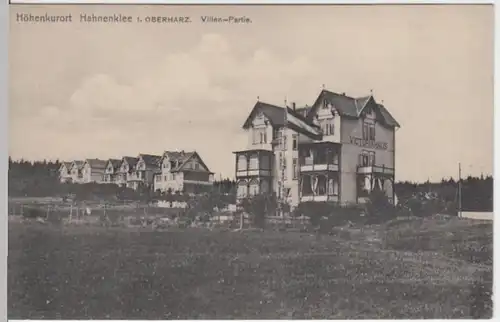 (3723) AK Hahnenklee, Goslar, Villen, Victoriahaus, vor 1945