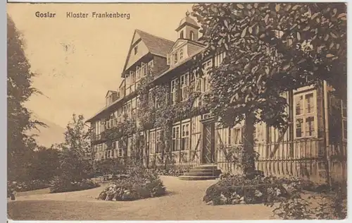 (16306) AK Goslar, Kloster Frankenberg 1912