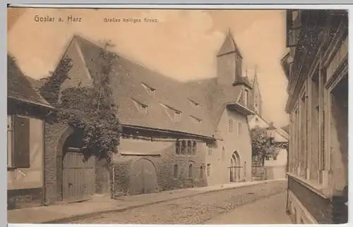 (15574) AK Goslar, Gr. Heiliges Kreuz 1910