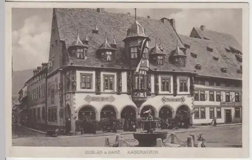 (15053) AK Goslar, Kaiserworth, vor 1945