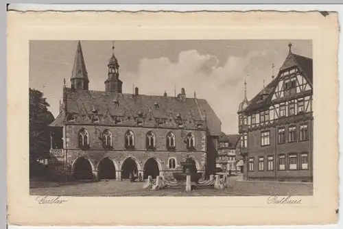 (14755) AK Goslar, Rathaus, bis 1926