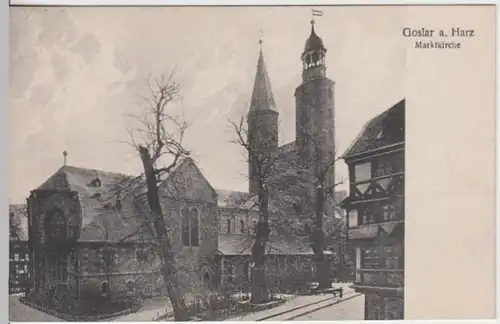 (12297) AK Goslar, Marktkirche, vor 1945