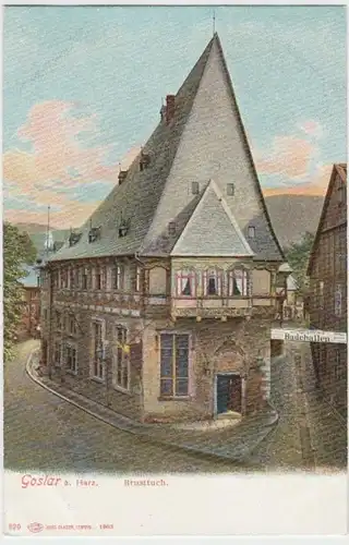 (12306) AK Goslar, Brusttuch, um 1905