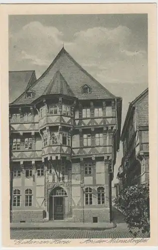 (12288) AK Goslar, Münzestraße, vor 1945