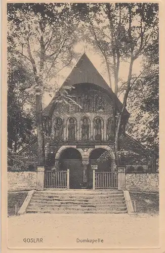 (108121) AK Goslar, Domkapelle, vor 1945