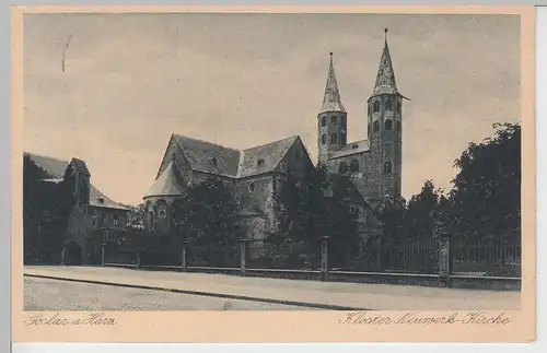 (107417) AK Goslar, Kloster Neuwerk-Kirche, 1930