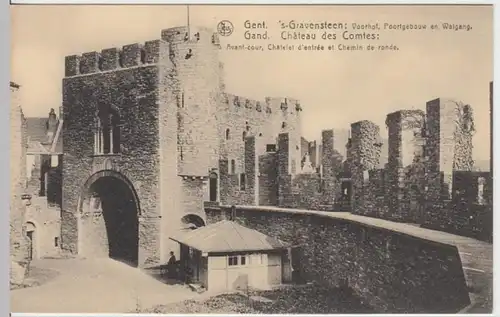 (8355) AK Gent, Gand, Schloss, vor 1945