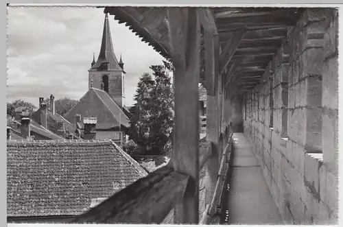(53697) Foto AK Murten, Morat, Les Remparts, nach 1945