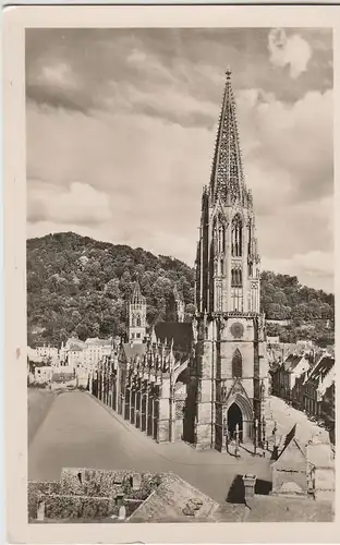 (69445) Foto AK Freiburg im Breisgau, Münster