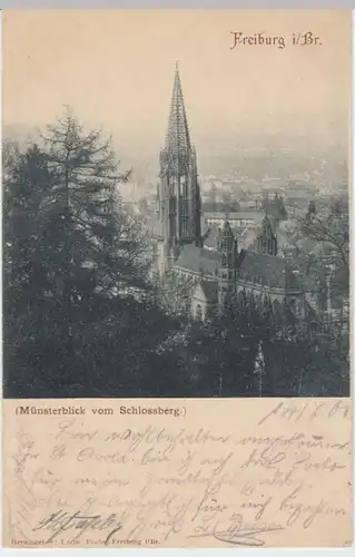 (4818) AK Freiburg im Breisgau, Münster 1901