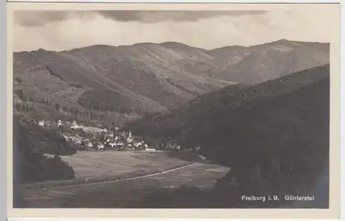 (4283) Foto AK Freiburg im Breisgau, Günterstal 1920er