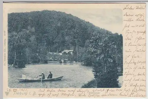 (34400) AK Freiburg i.Br., Waldsee, 1901