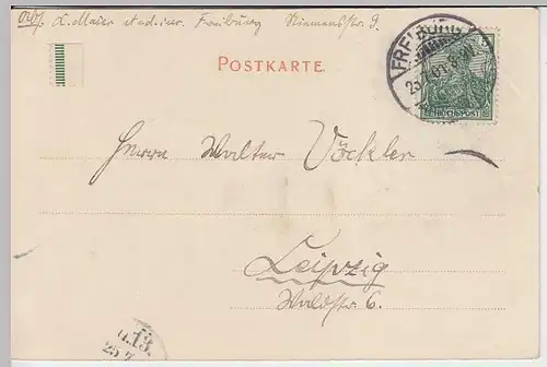 (34400) AK Freiburg i.Br., Waldsee, 1901