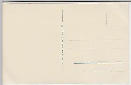 (34966) Foto AK Freiburg i.Br., Totale, vor 1945