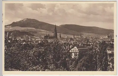 (31163) AK Freiburg i.Br., Panorama mit Kuranstalt St.Urban, 1938