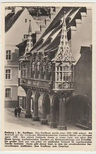 (25138) Foto AK Freiburg im Breisgau, Kaufhaus, vor 1945