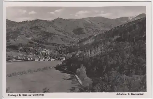 (25129) Foto AK Freiburg im Breisgau, Günterstal