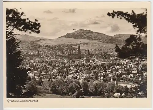 (22224) Foto AK Freiburg im Breisgau, Panorama, vor 1945