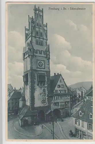 (112799) AK Freiburg i.Br., Schwabentor 1929