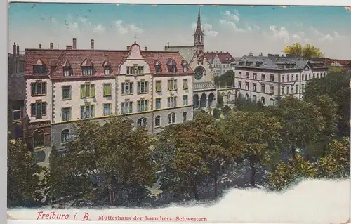 (111346) AK Freiburg i.Br., Mutterhaus d. Barmherzigen Schwestern 1924