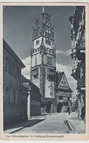 (110347) AK Freiburg i.Br., Schwabentor, 1943