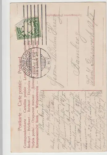 (98399) orig. Foto junge Frau auf Stuhl, 1906