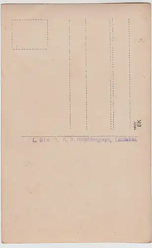 (87274) orig. Foto Porträt Dame mit Kind, Fotograf Landshut vor 1945