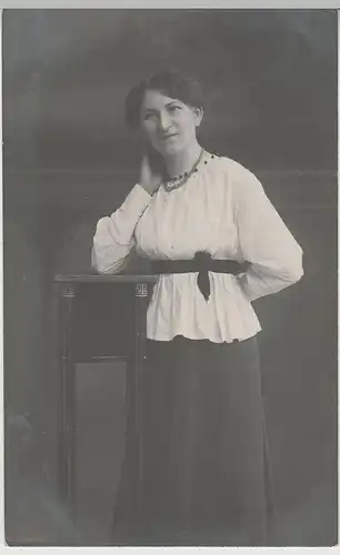 (73197) orig. Foto Kabinettfoto junge Frau vor 1945