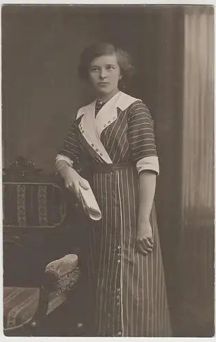 (73169) orig. Foto Kabinettfoto junge Frau vor 1945