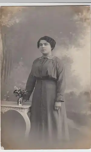(59717) orig. Foto Porträt junge Frau, Kabinettfoto 1916
