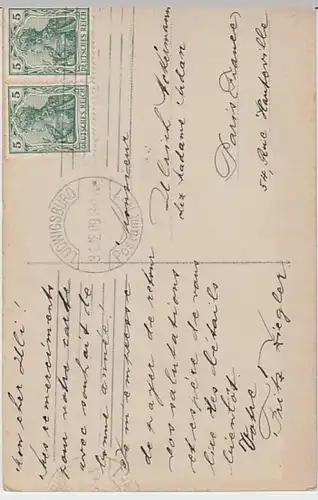 (29779) Foto AK Porträt junge Frau 1909