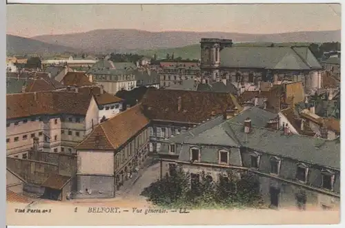 (6010) AK Belfort, St. Christophe, Stadtansicht, vor 1945