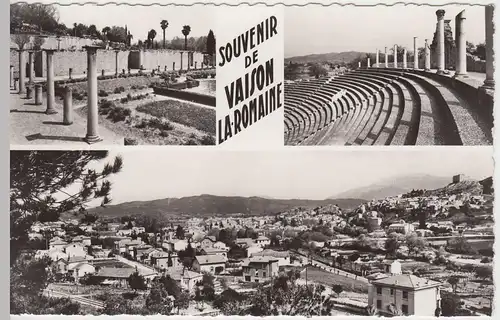 (53527) Foto AK Vaison-La-Romaine, Mehrbildkarte, nach 1945