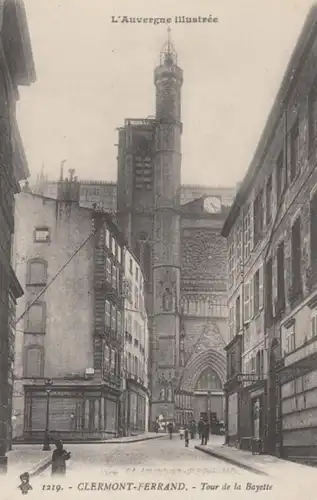 (36) AK Clermont-Ferrand, Turm, Tour de la Bayette, vor 1945