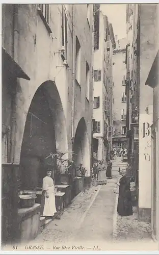 (29760) AK Grasse, Rue Rève Vieille 1910er