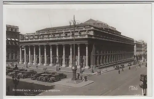 (28388) Foto AK Bordeaux, Le Grand Theatre 1940