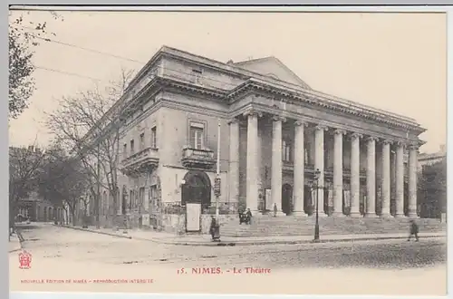 (28512) AK Nimes, Le Theatre um 1905