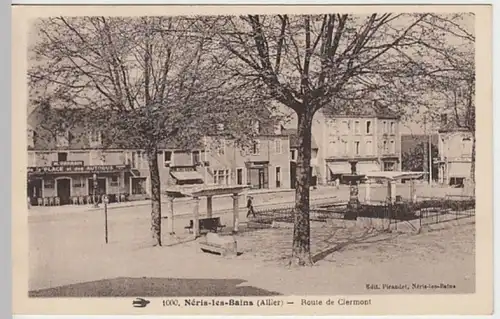 (25645) AK Neris-les-Bains, Route de Clermont, Feldpost 1914-18